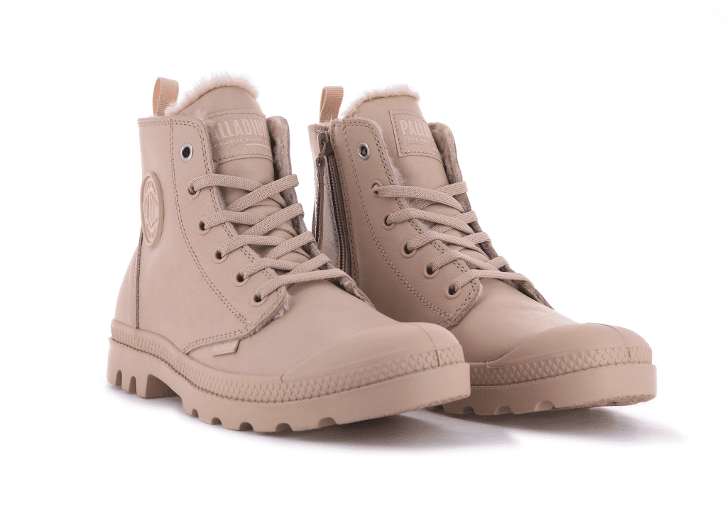 PALLADIUM PAMPA HI ZIP LTH S NUDE LIGHT Freedom Outdoor Moda Casual