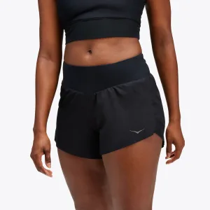 HOKA SHORTS W GLIDE 4´ BLACK