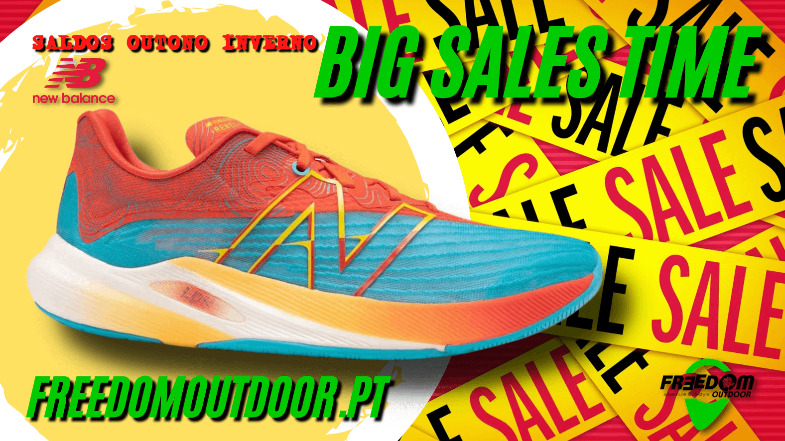 New Balance  – Big Sales Time!