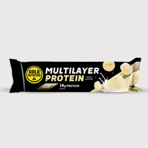 GOLD NUTRITION MULTILAYER PROTEIN BAR YOGURT/BANANA