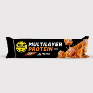 GOLD NUTRITION MULTILAYER PROTEIN BAR SALT CARAMEL