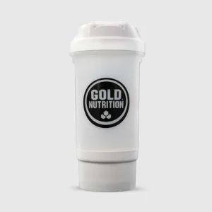 GOLD NUTRITION  SHAKER WHITE